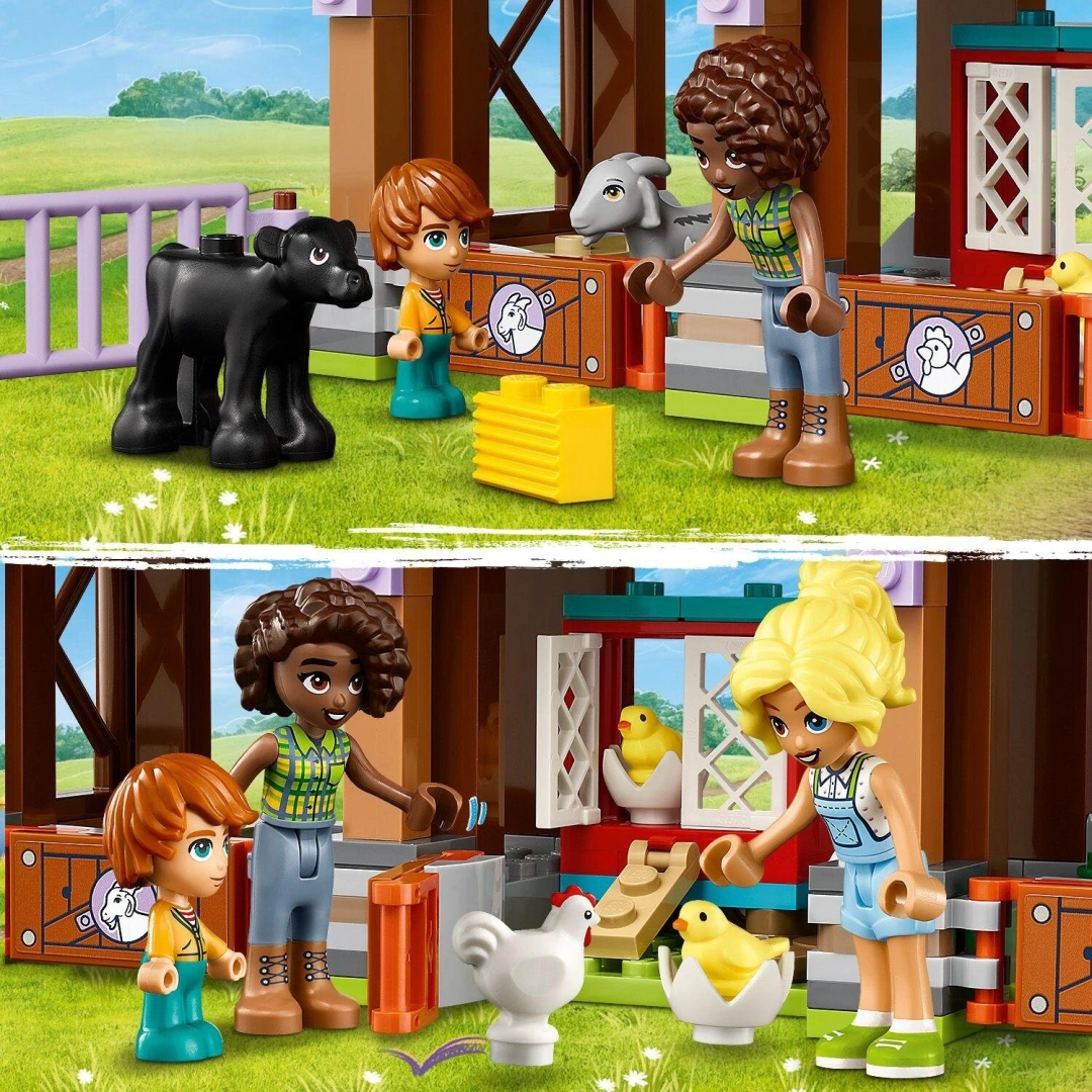 LEGO Friends 42617 Útulek pro zvířátka z farmy