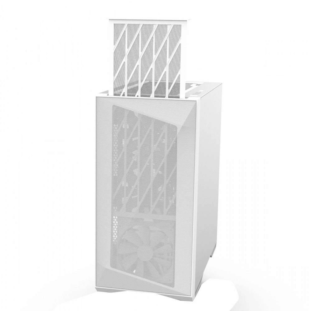 Zalman Z9 Iceberg white / Middle tower / ATX / 4x140mm fan ARGB / temperované sklo / bílá