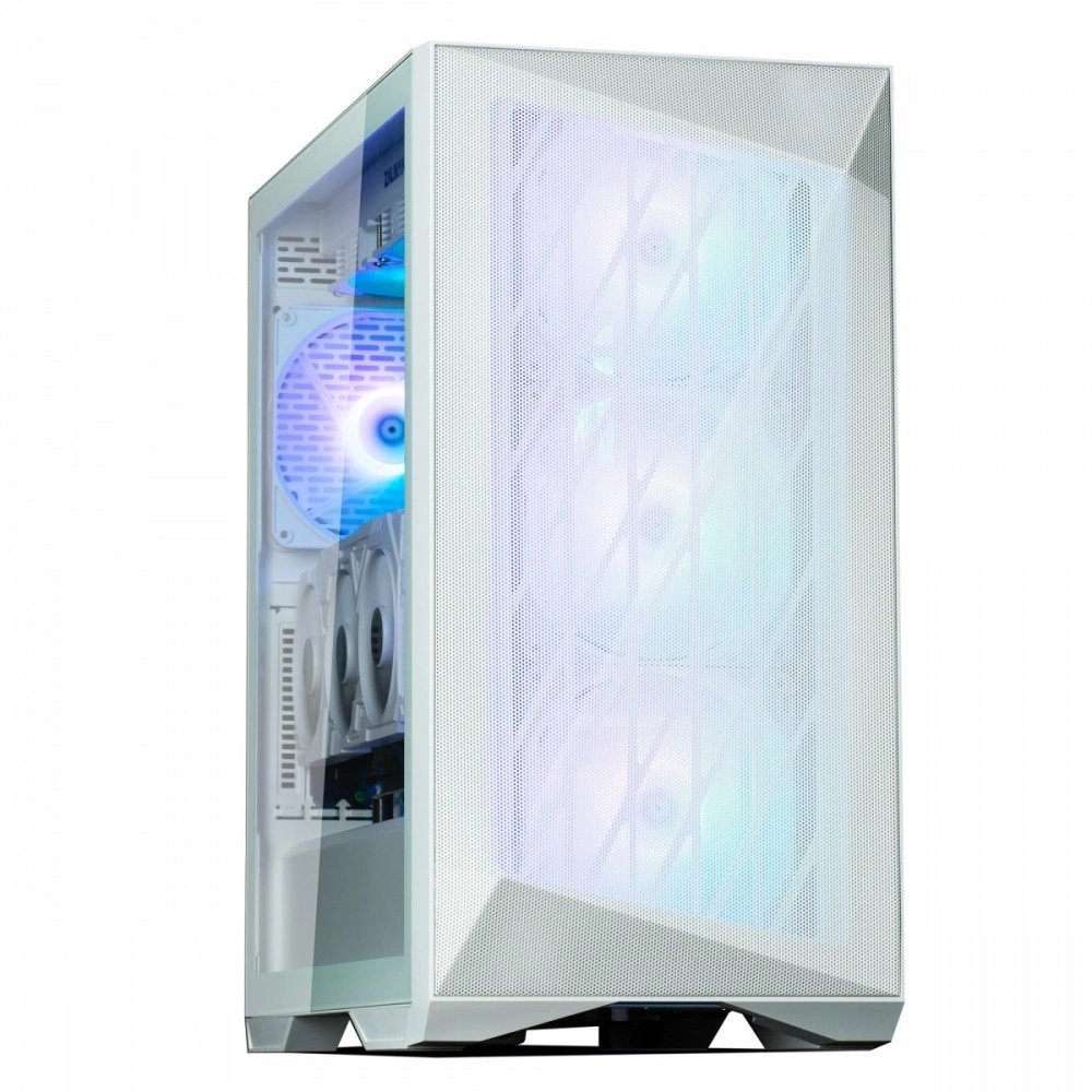 Zalman Z9 Iceberg white / Middle tower / ATX / 4x140mm fan ARGB / temperované sklo / bílá