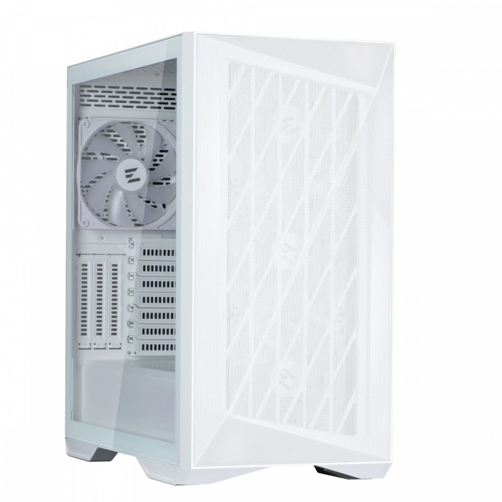 Zalman Z9 Iceberg white / Middle tower / ATX / 4x140mm fan ARGB / temperované sklo / bílá