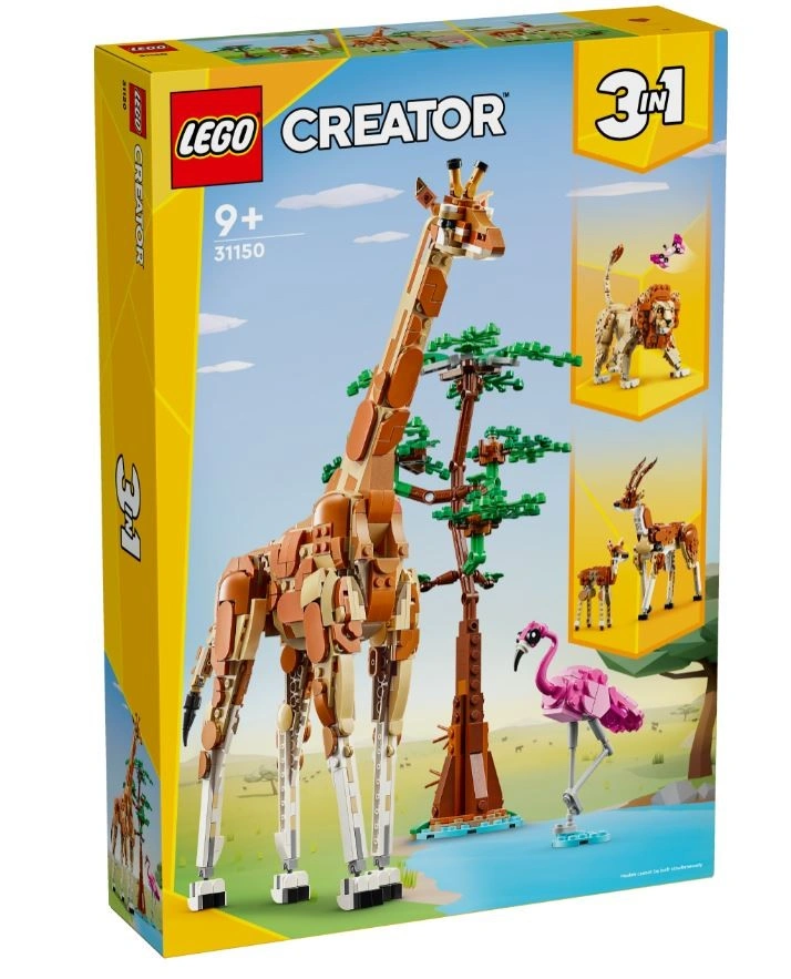 LEGO Creator 31150 Divoká zvířata ze safari