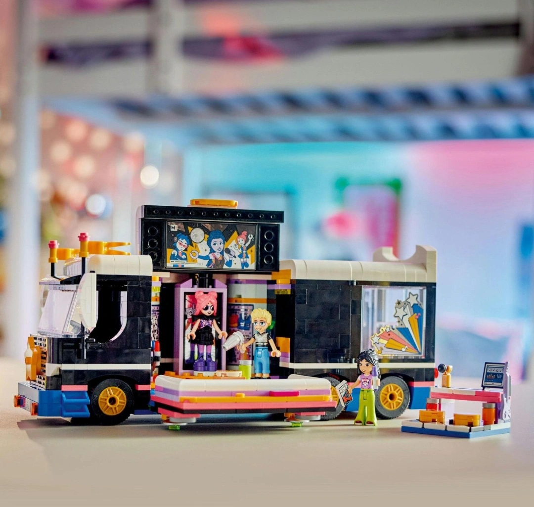 LEGO Friends 42619 Autobus pro turné popových hvězd