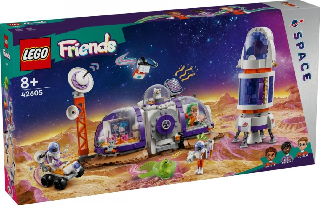 LEGO Friends 42605 Základna na Marsu a raketa