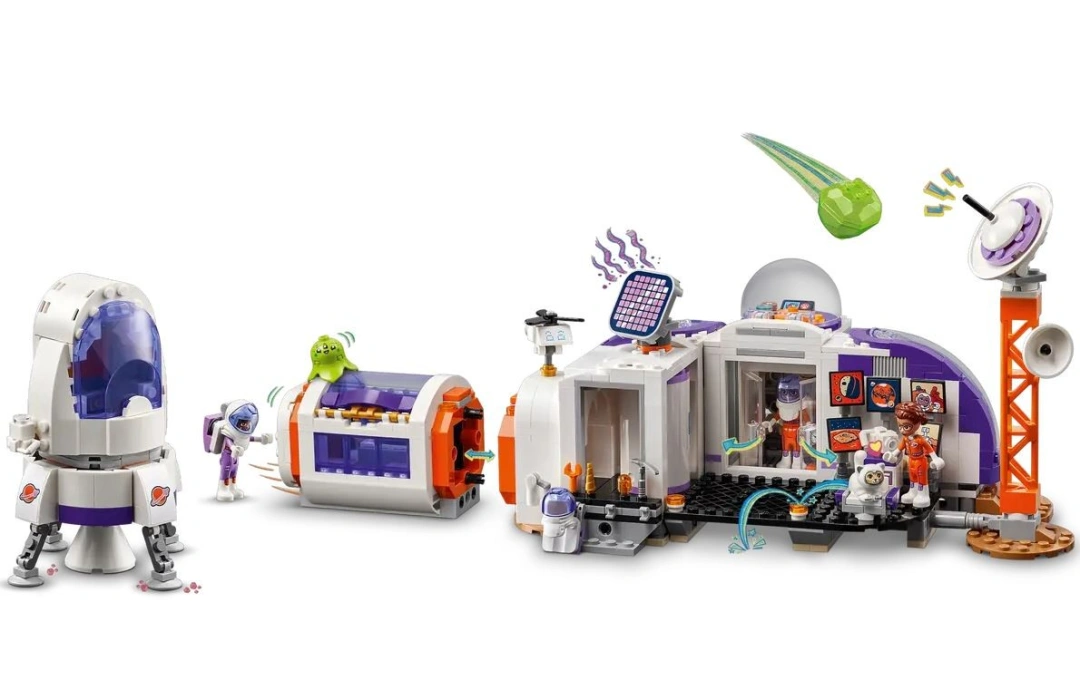 LEGO Friends 42605 Základna na Marsu a raketa