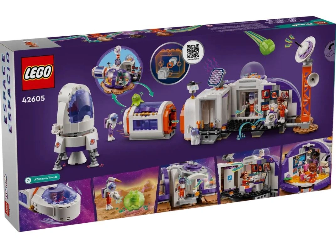 LEGO Friends 42605 Základna na Marsu a raketa