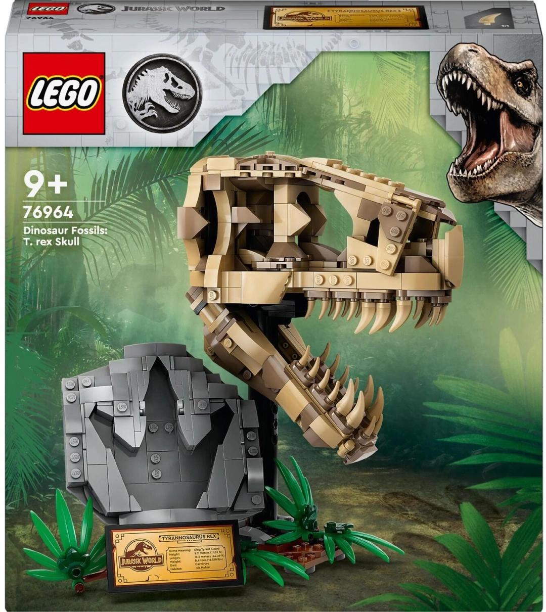 LEGO Jurassic World 76964 Dinosauří fosilie: Lebka T-Rexe