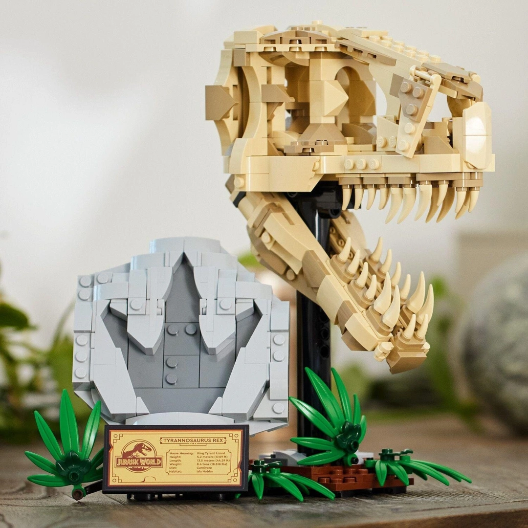 LEGO Jurassic World 76964 Dinosauří fosilie: Lebka T-Rexe