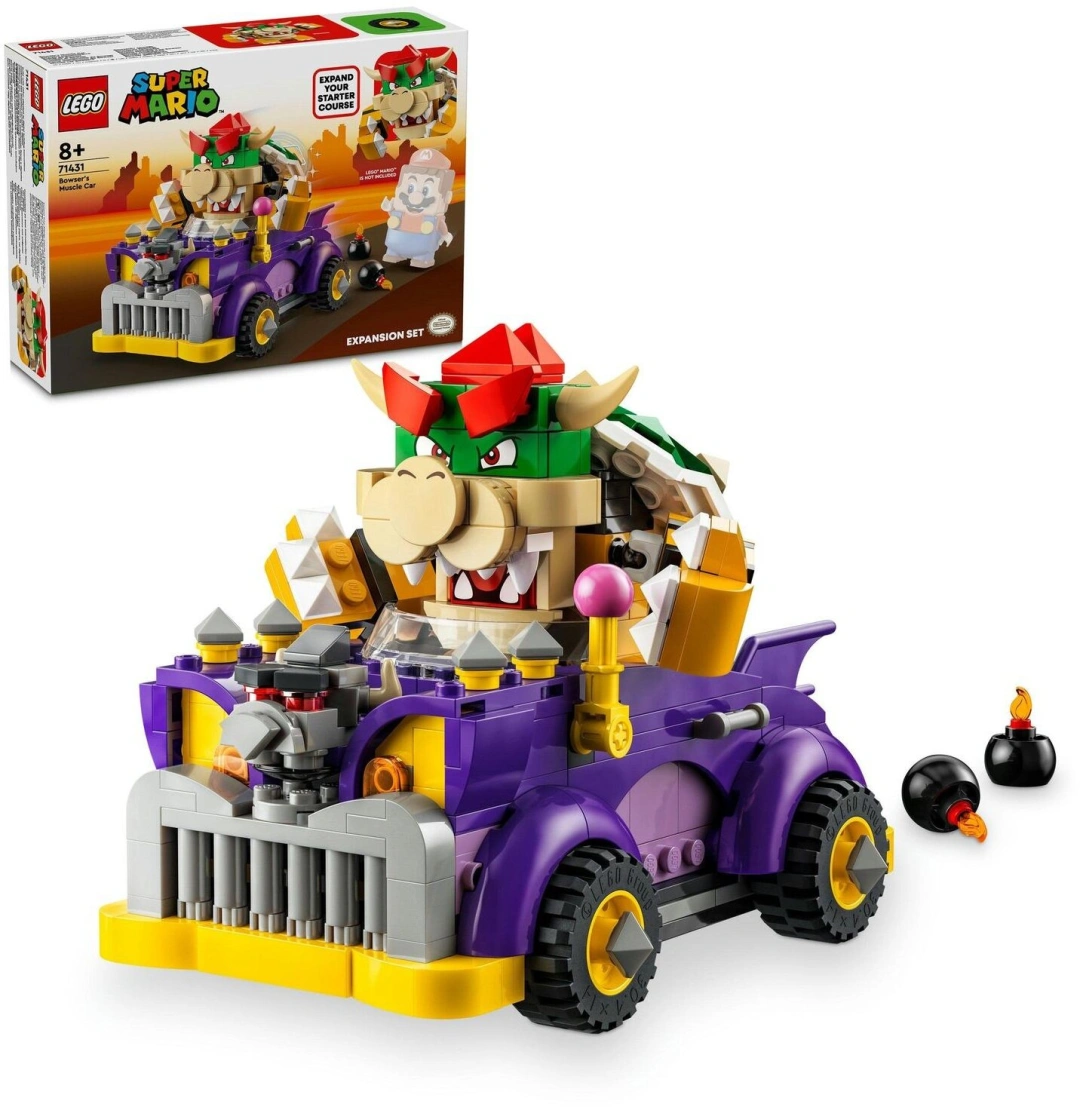 LEGO Super Mario 71431 Bowserův sporťák – rozšiřující set