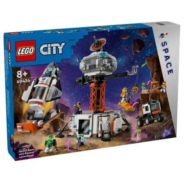 LEGO City 60434 Vesmírná základna a startovací rampa pro raketu