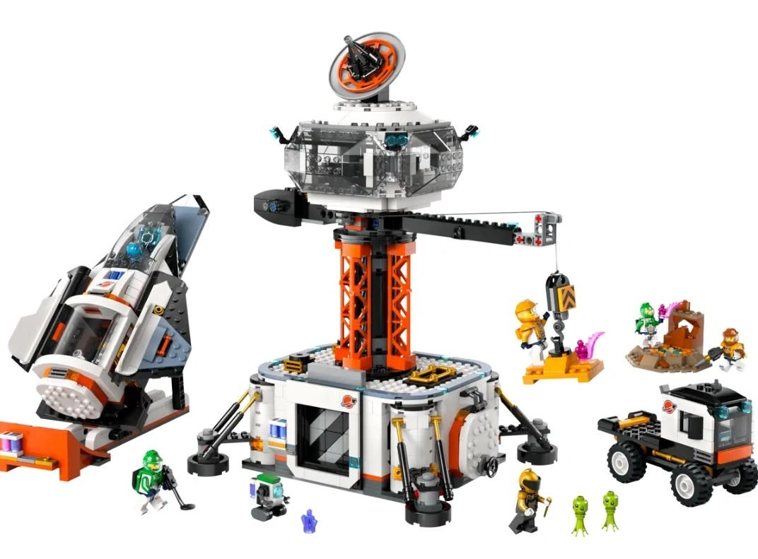 LEGO City 60434 Vesmírná základna a startovací rampa pro raketu