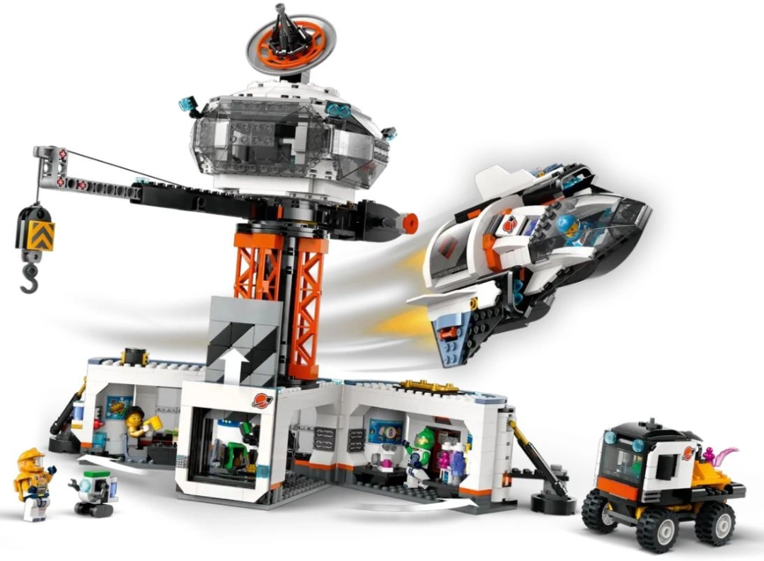 LEGO City 60434 Vesmírná základna a startovací rampa pro raketu