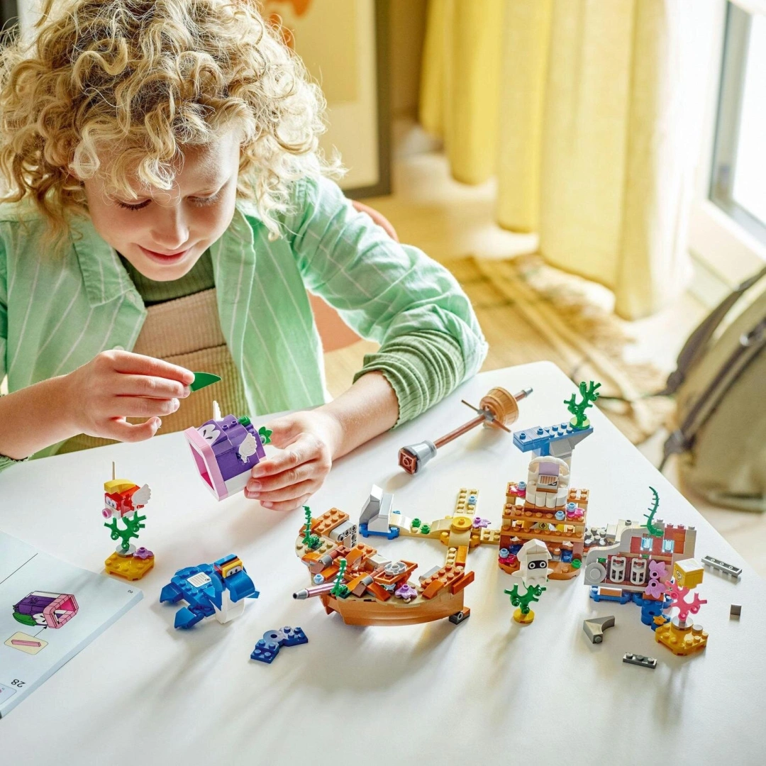 LEGO Super Mario 71432 Dorrie a dobrodružství ve vraku lodi – rozšiřující set