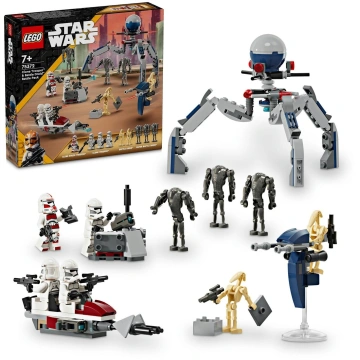 LEGO Star Wars 75372 Bitevní balíček klonového vojáka a bitevního droida