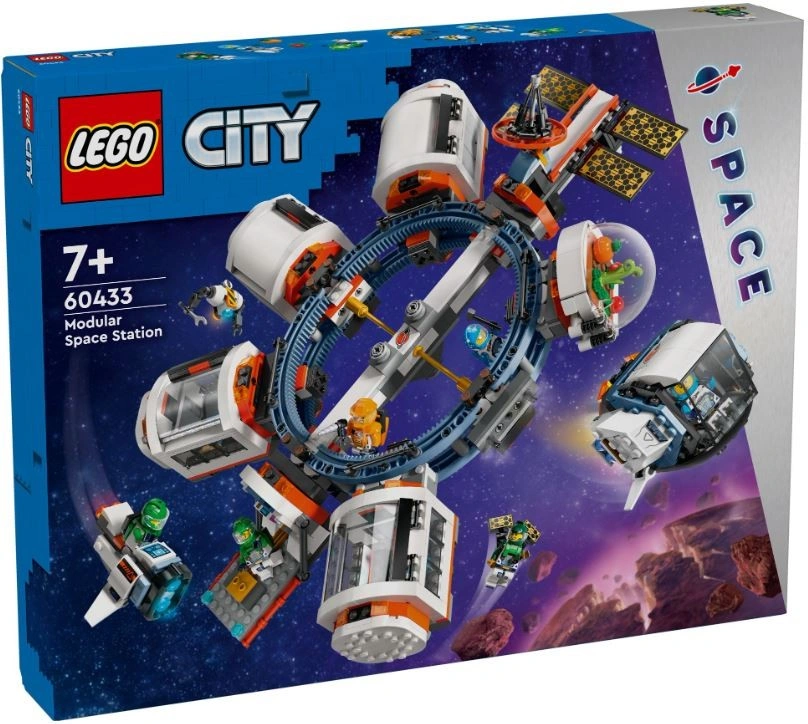 LEGO City 60433 Modulární vesmírná stanice