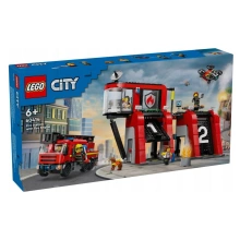 LEGO® City 60414 Hasičská stanice s hasičským vozem