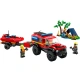 LEGO City 60412 Hasičský vůz 4x4 a záchranný člun