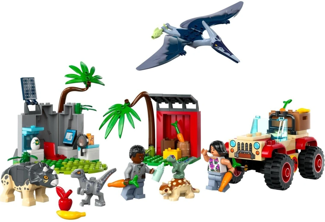 LEGO Jurassic World 76963 Záchranářské středisko pro dinosauří mláďata