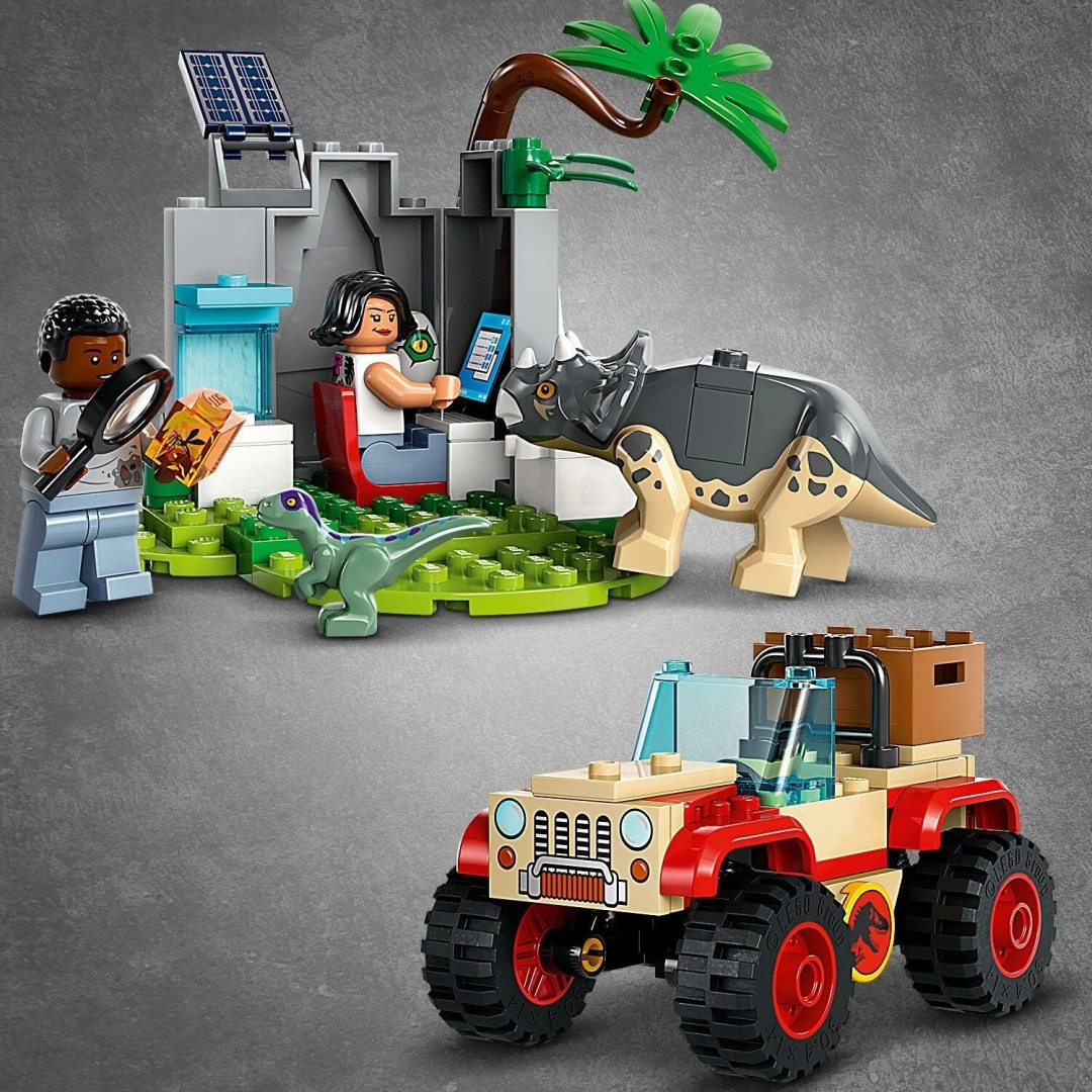 LEGO Jurassic World 76963 Záchranářské středisko pro dinosauří mláďata