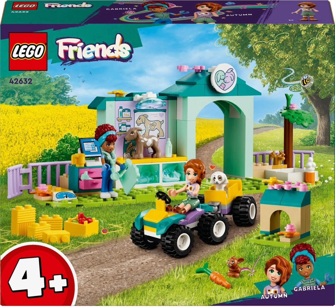 LEGO Friends 42632 Veterinární klinika pro zvířátka z farmy