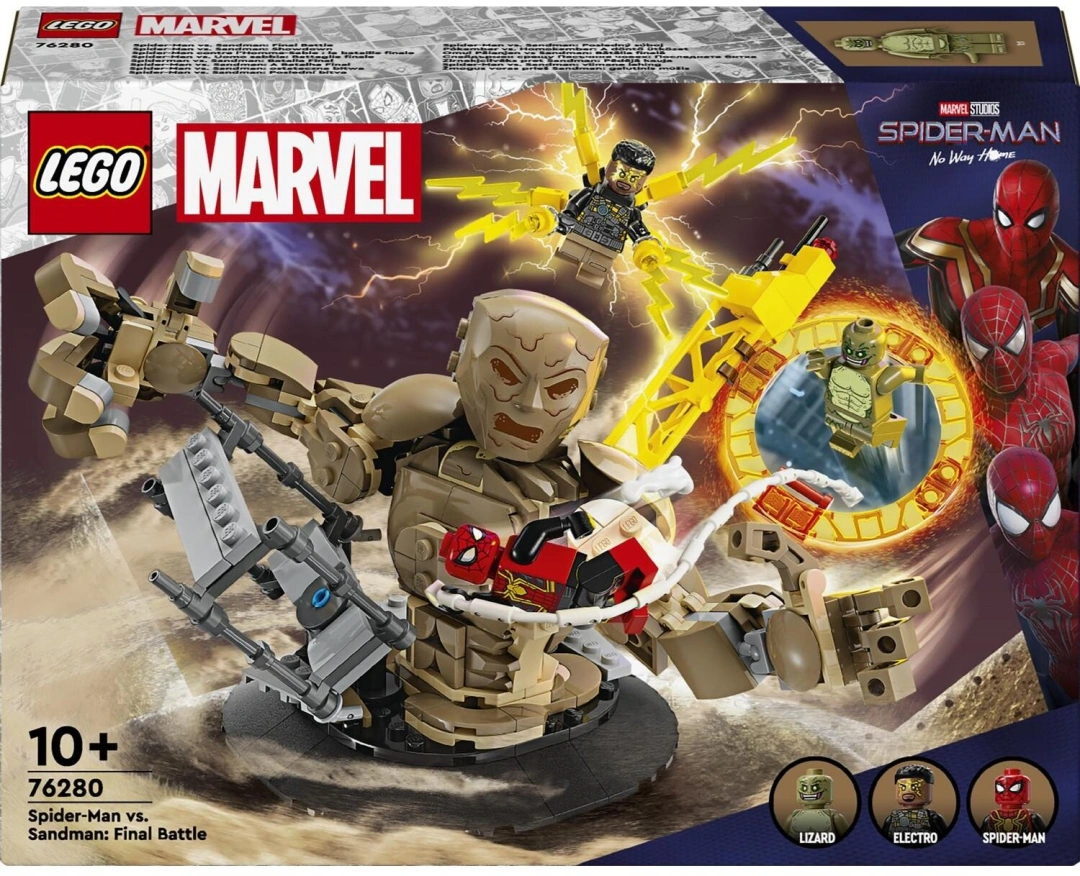 LEGO Marvel 76280 Spider-Man vs. Sandman: Poslední bitva