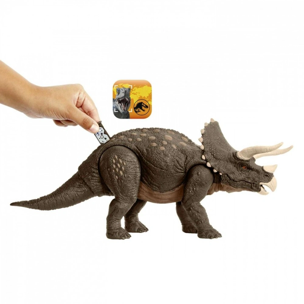 Mattel Jurassic World Obránce Triceratops HPP88