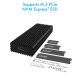 ICY BOX box for M.2 NVMe SSD, USB typ C