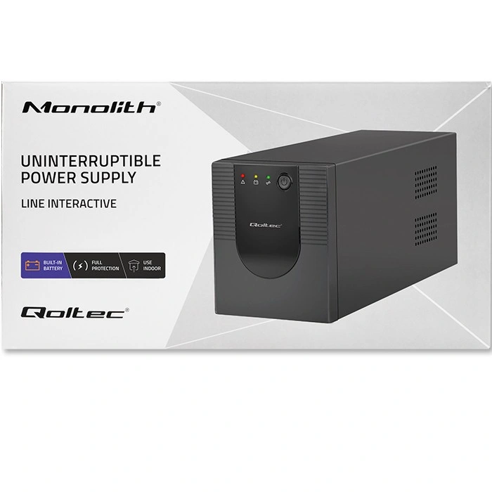 Qoltec UPS Line Interactive  Monolith 2000VA 1200W