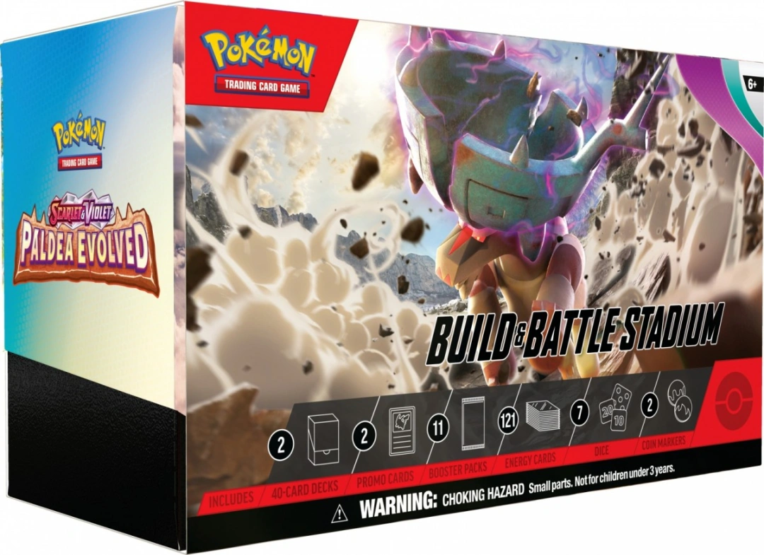 Pokémon TCG: SV02 Paldea Evolved - Build & Battle Stadium