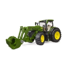 Bruder Farmer - traktor John Deere s předním nakladačem