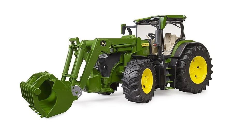 Bruder Farmer - traktor John Deere s předním nakladačem