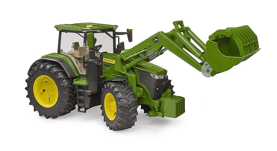 Bruder Farmer - traktor John Deere s předním nakladačem