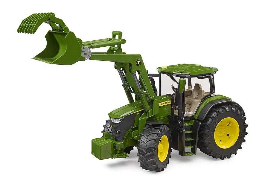 Bruder Farmer - traktor John Deere s předním nakladačem