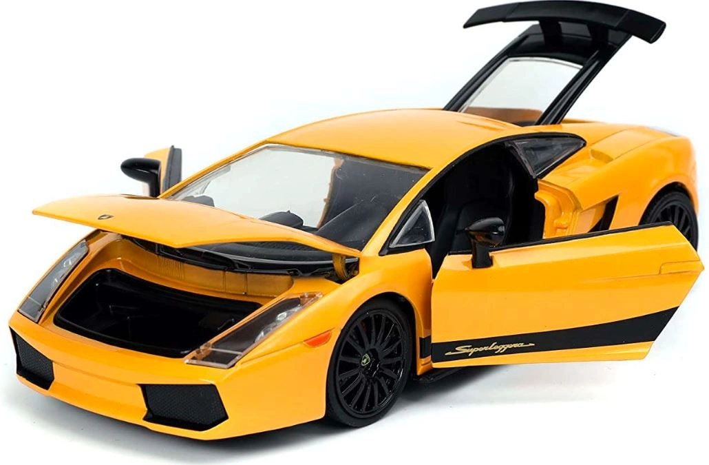 TWM vůz Rychle a zběsile Lamborghini Gallardo 1:24 litá žlutá