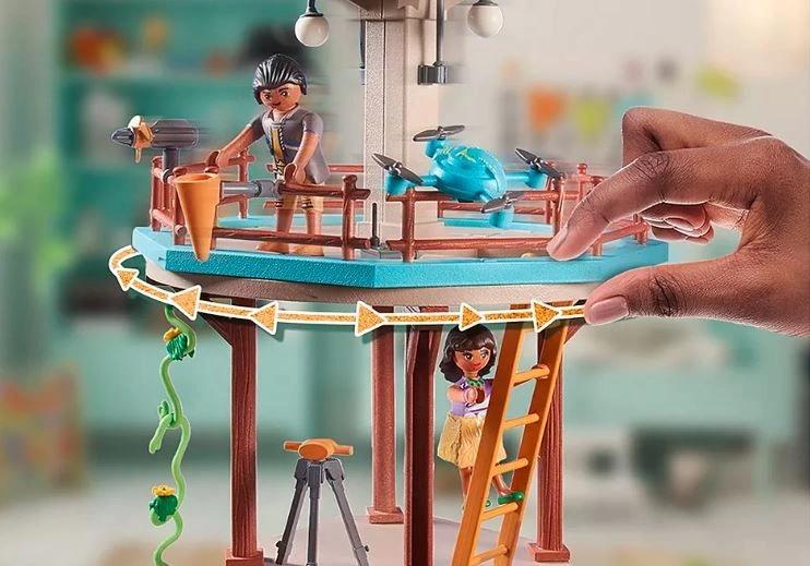 Playmobil Výzkumná věž s kompasem , Wiltopia, 203 dílků | 71008