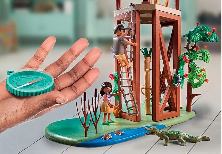 Playmobil Výzkumná věž s kompasem , Wiltopia, 203 dílků | 71008