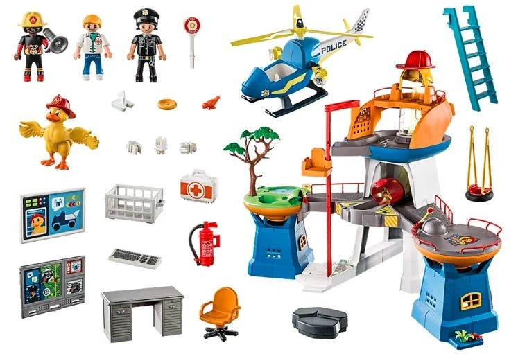 Playmobil Hlavní velitelství , Duck on Call, 119 dílků | 70910