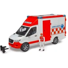 Bruder Sanitka mb Sprinter Ambulans z figurką i modułem