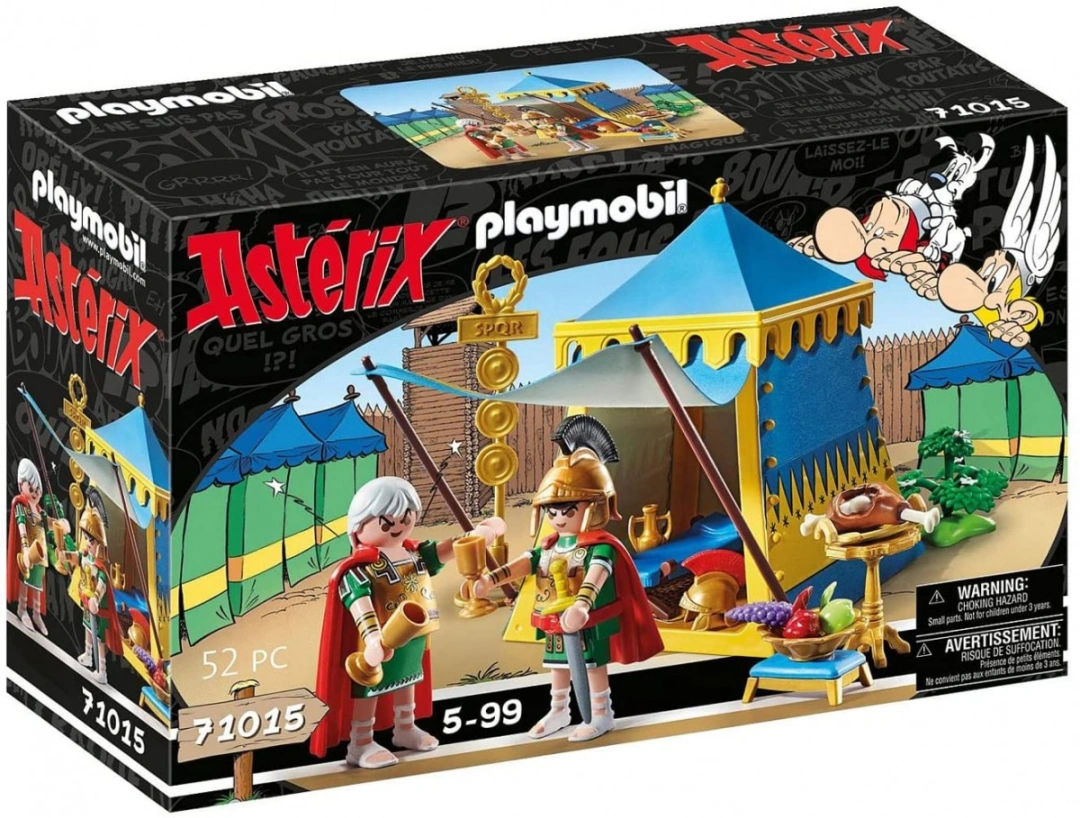 Playmobil Stan generálů , Asterix, 52 dílků | 71015