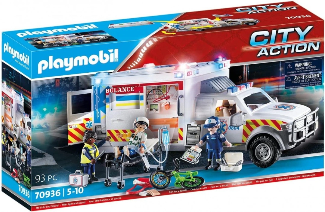 Playmobil 70936 Záchranná služba: US Ambulance