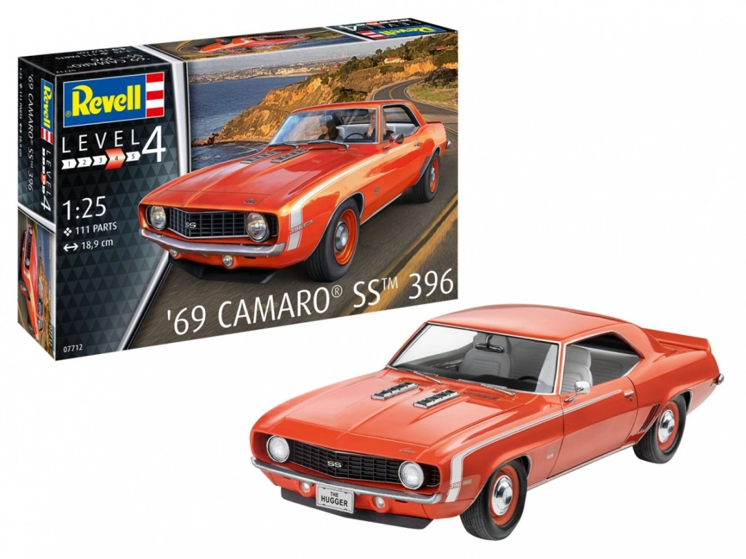 Revell  Plastic ModelKit auto 07712 - 69 Camaro SS (1:25)