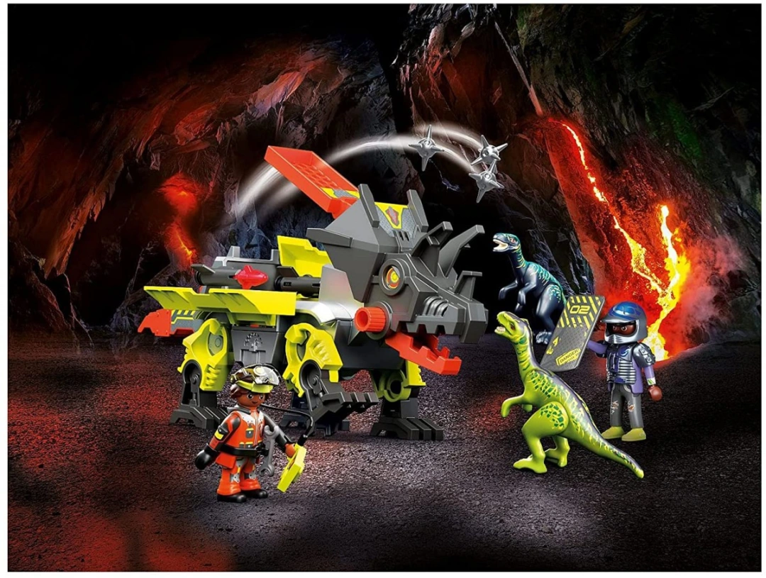 Playmobil Bojový robot , Dinosauři, 49 dílků, 70928