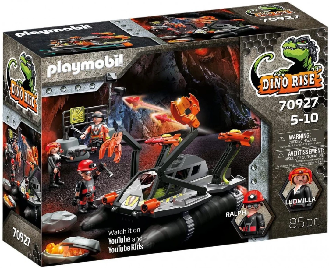 Playmobil  Dino Rise 70927 Comet Corp. Demoliční stroj