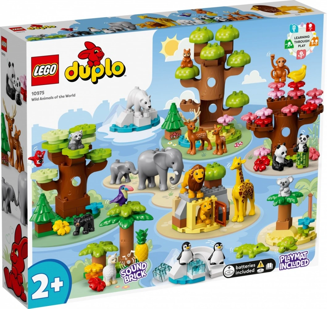 LEGO DUPLO 10975 Divoká zvířata světa