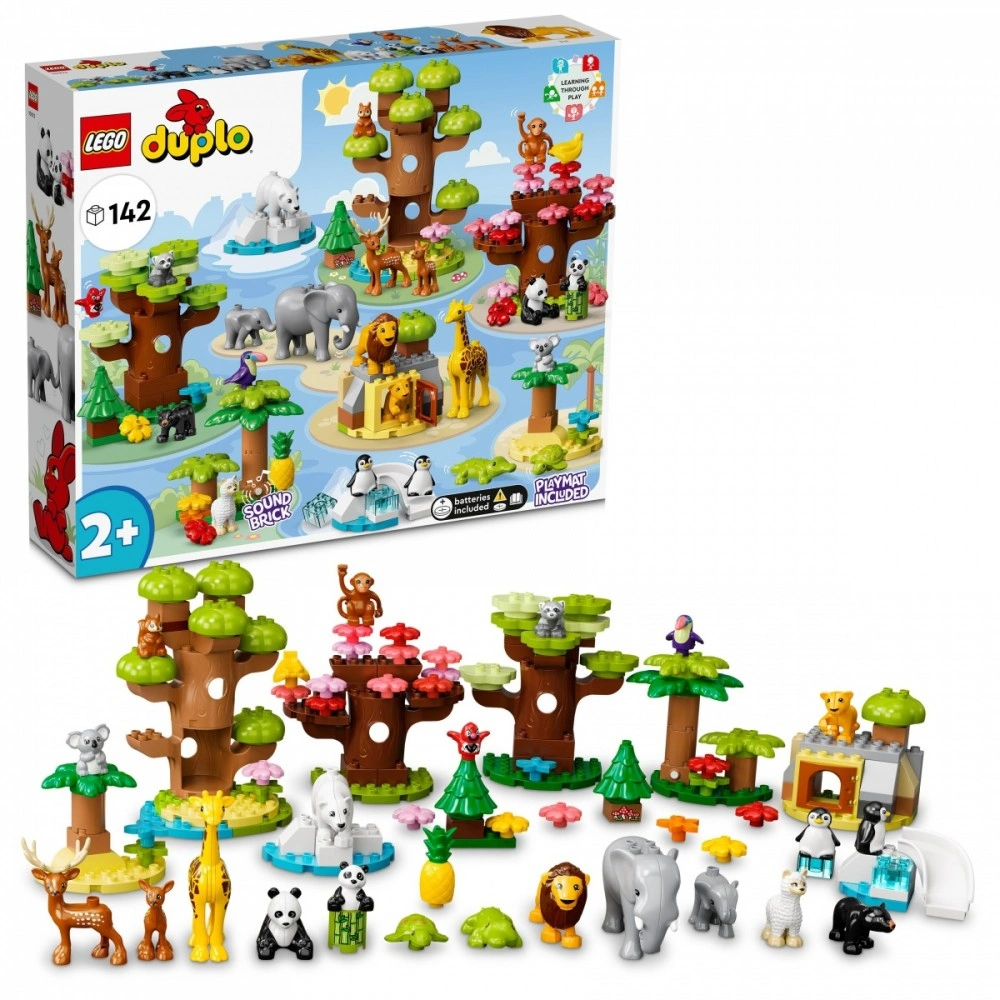 LEGO DUPLO 10975 Divoká zvířata světa