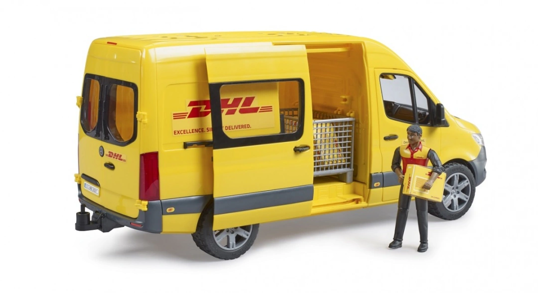 Bruder Mercedes-benz sprinter dhl s řidičem