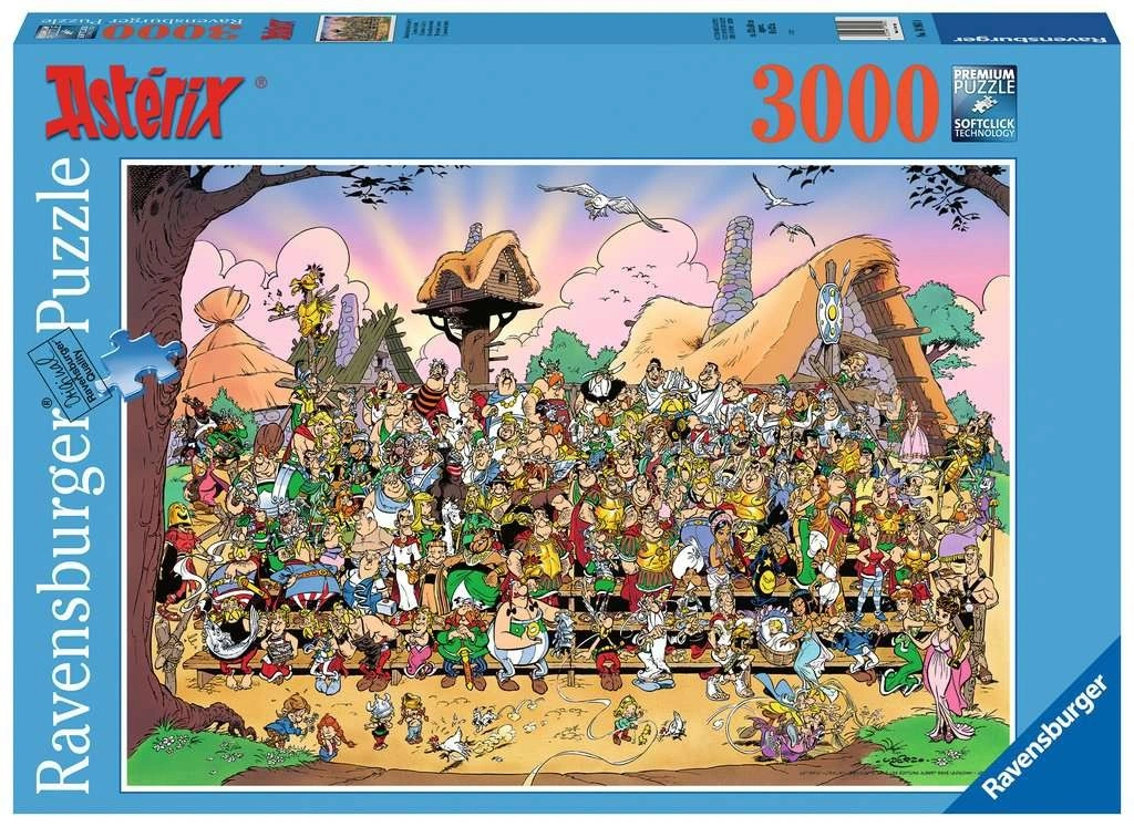 Ravensburger Puzzle Asterix a Obelix: Rodinná fotka 3000 dílků