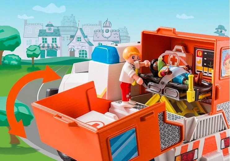 Playmobil Záchranářské zásahové vozidlo , Duck on Call, 31 dílků | 70916