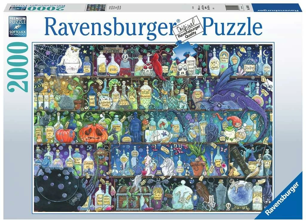 Ravensburger  Puzzle Jedy a lektvary 2000 dílků