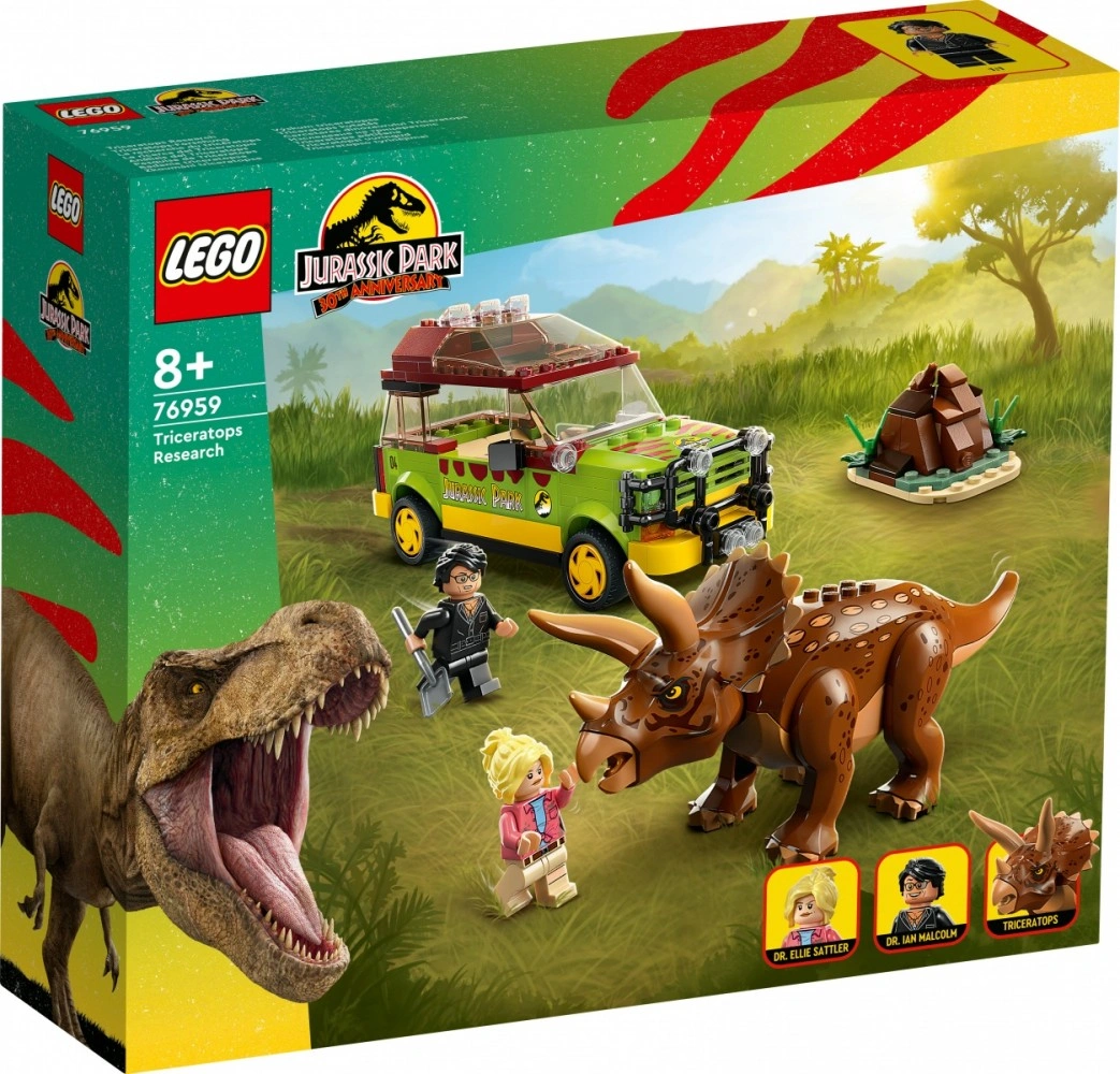 LEGO Jurassic World 76959 Zkoumání triceratopse