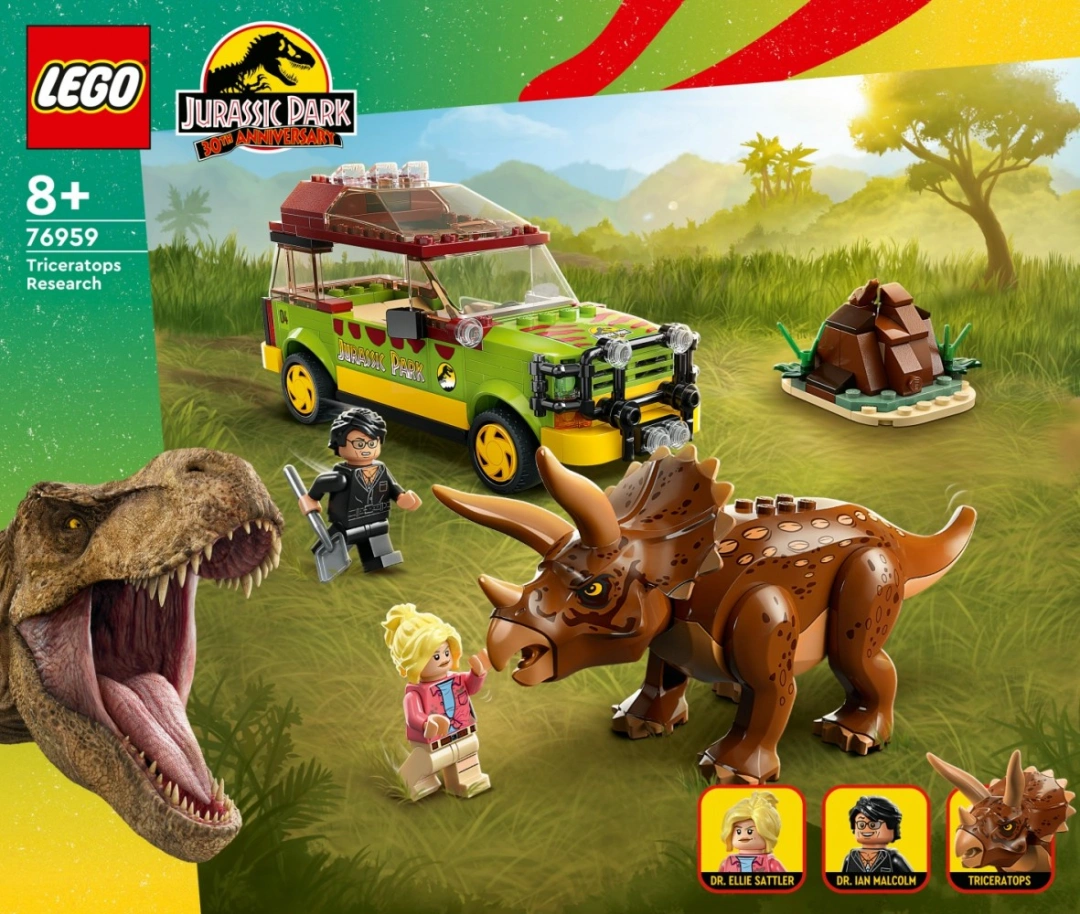 LEGO Jurassic World 76959 Zkoumání triceratopse